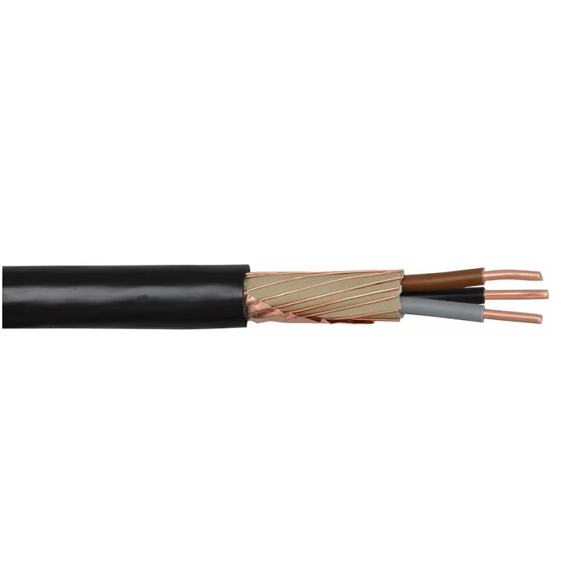 Kabel  EKKJ, 3x6/6mm², 0,6/1KV, Svart, Malmbergs 0702465 Extra rabatt
