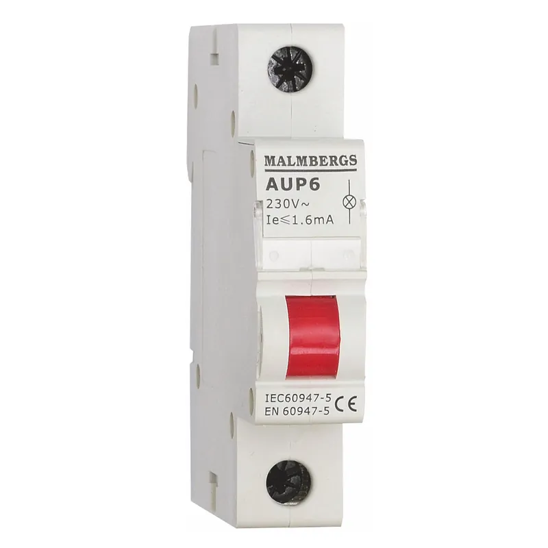 Sänkt pris Signallampa LED Röd 230V, Malmbergs 2149300