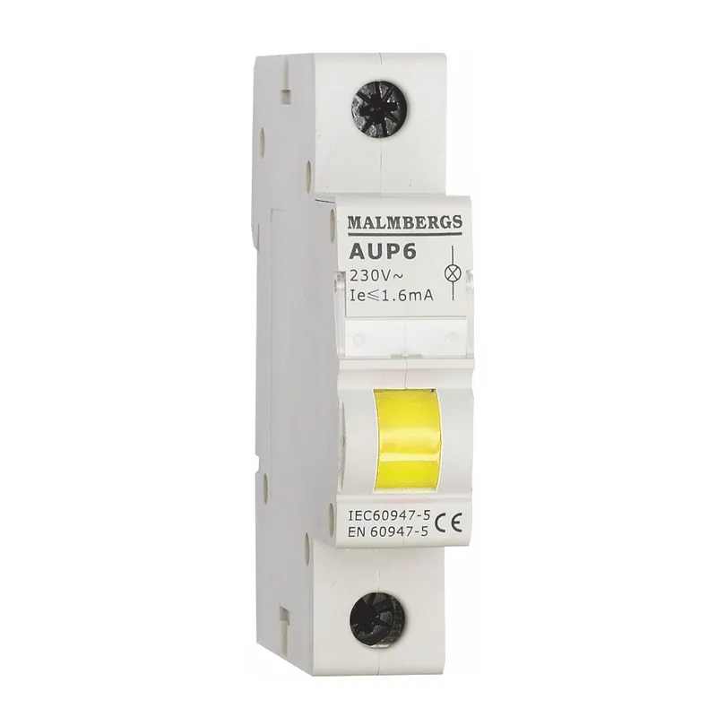 Signallampa LED Gul 230V, Malmbergs 2149302 Extra rabatt