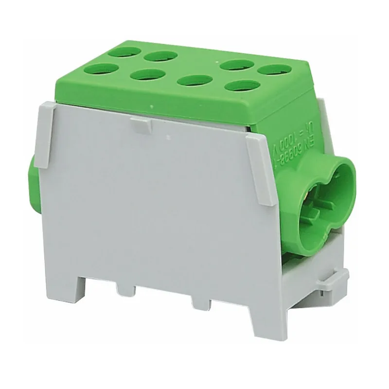 Begränsat antal Fördelningsplint Al/Cu Grön, Malmbergs 2670069