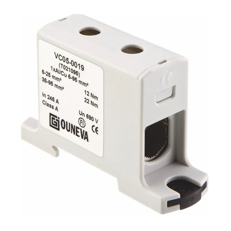 Universalplint Al/Cu OTL Grå, Malmbergs 2670344 Reapris