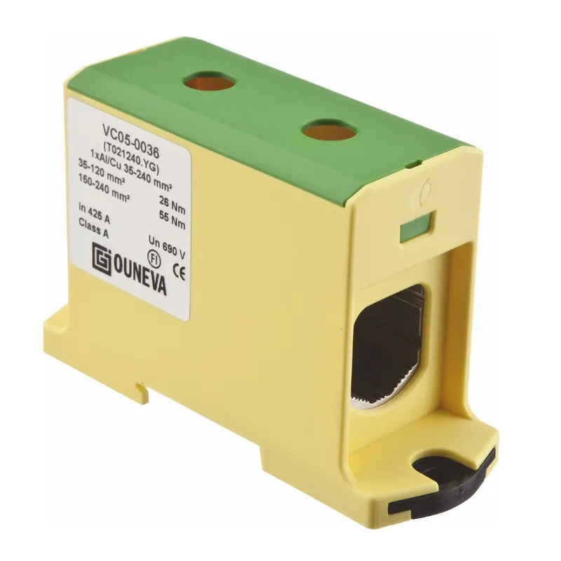 Begränsat erbjudande Universalplint Al/Cu OTL Grön/Gul, Malmbergs 2670355