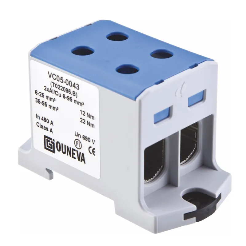 Premium Förgreningsplint Al/Cu OTL Blå, Malmbergs 2670360