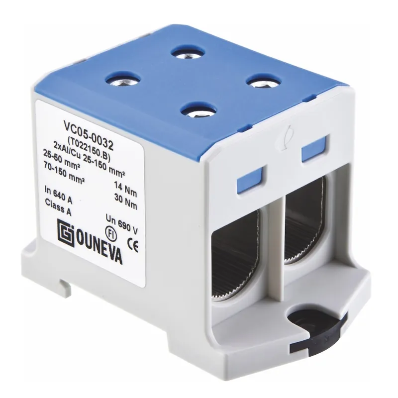 Premium Förgreningsplint Al/Cu OTL Blå, Malmbergs 2670366