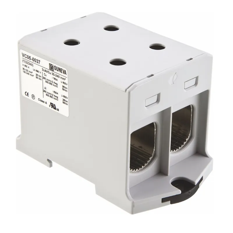 Outlet Förgreningsplint Al/Cu OTL Grå, Malmbergs 2670368