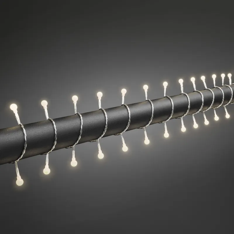 Rea Ljusslinga 80 Varmvit Cherry LED IP44 Klar Konstsmide