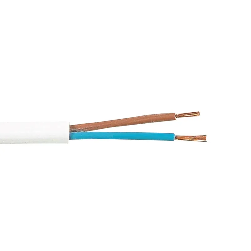 Begränsad tid SKK (H03VV-F) 3G0.75mm², Vit, 100m, 300/300V, Malmbergs 0241912