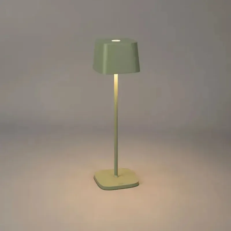 Nedsatt pris Capri Bordslampa USB 3,7V IP54 Grön/Grå Konstsmide