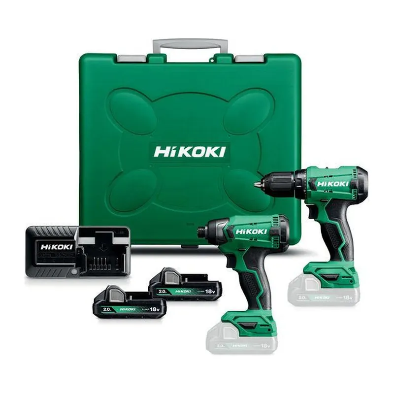 Begränsat erbjudande Combokit KC18DA(DS) 2Ah DS18DA/WH18DA 18V Hikoki KC18DAWAZ