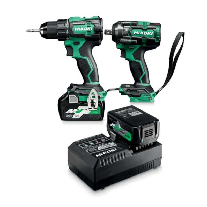 Combo Kit 18V KC18DE (DS/WR) 5Ah, HiKOKI KC18DEWJZ risnedsättning