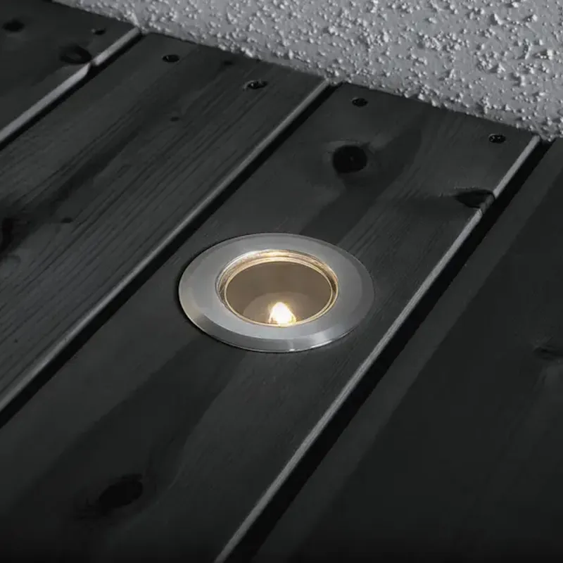 Snabb leverans Tilläggset Mini Markspot G4 12V IP44 Rostfritt 3st Konstsmide