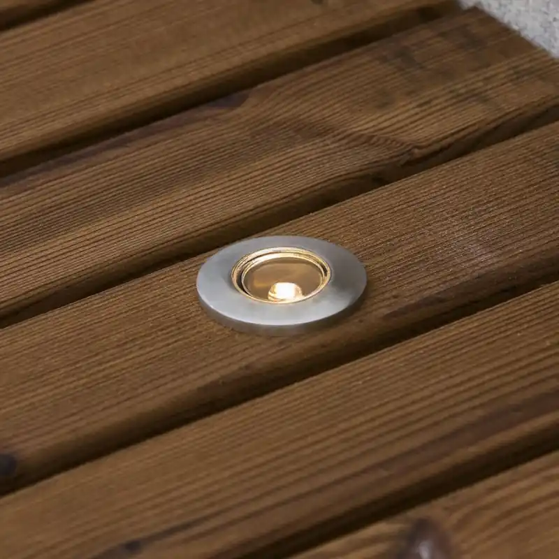 Billigare Mini Markspot LED Inklusive Transform G4 12V IP44 Rostfritt 6st Konstsmide