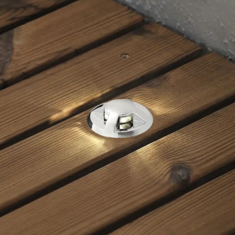 risnedsättning Markspot Mini LED 12V IP44 Kromad 6st Konstsmide