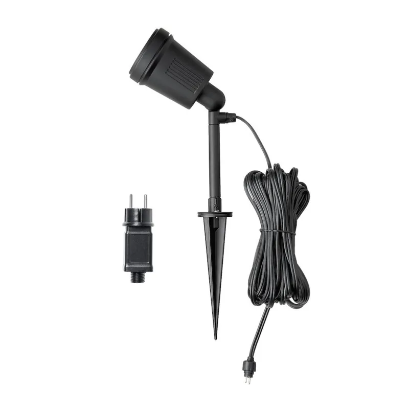 Amalfi LED Spot 4x1W 12V IP44 Svart Konstsmide Bästa pris