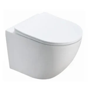 Billigare OCEANA Vägghängd Toalettstol Vit, NOURK