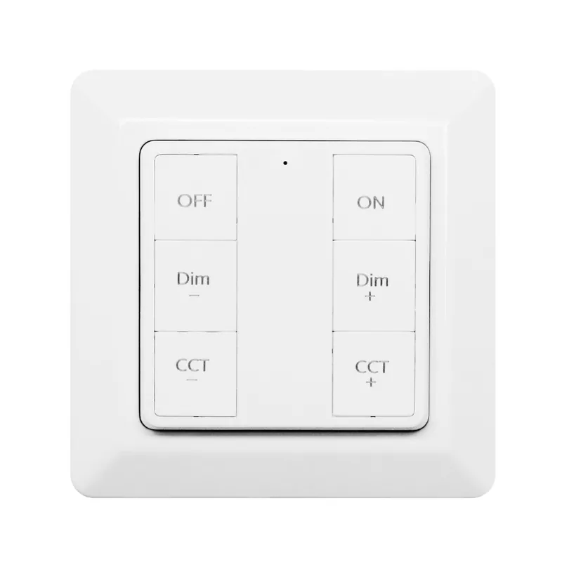 Smart Home RF Fjärrkontroll, På/Av/Dim/CCT, Malmbergs 9917062 Premium