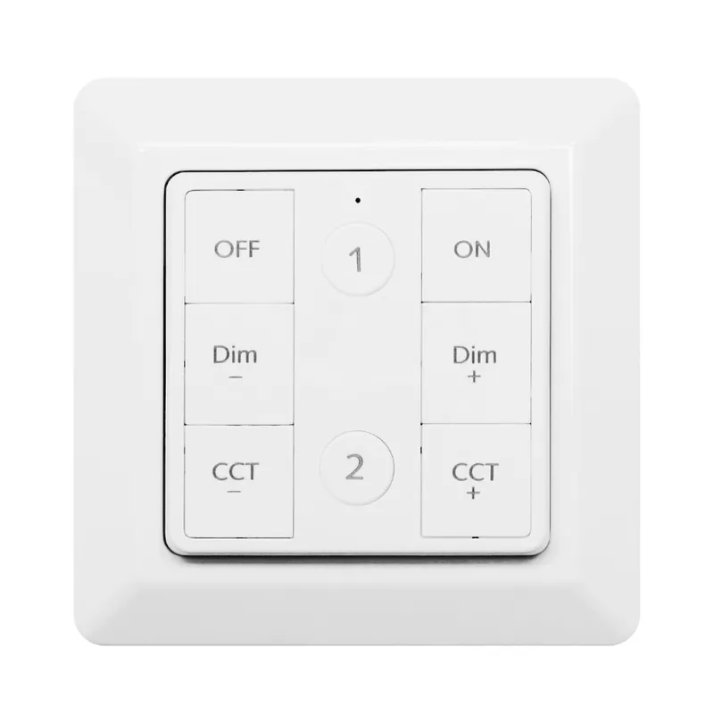 Snabb leverans Smart Home RF Fjärrkontroll, På/Av/Dim/CCT, Malmbergs 9917063