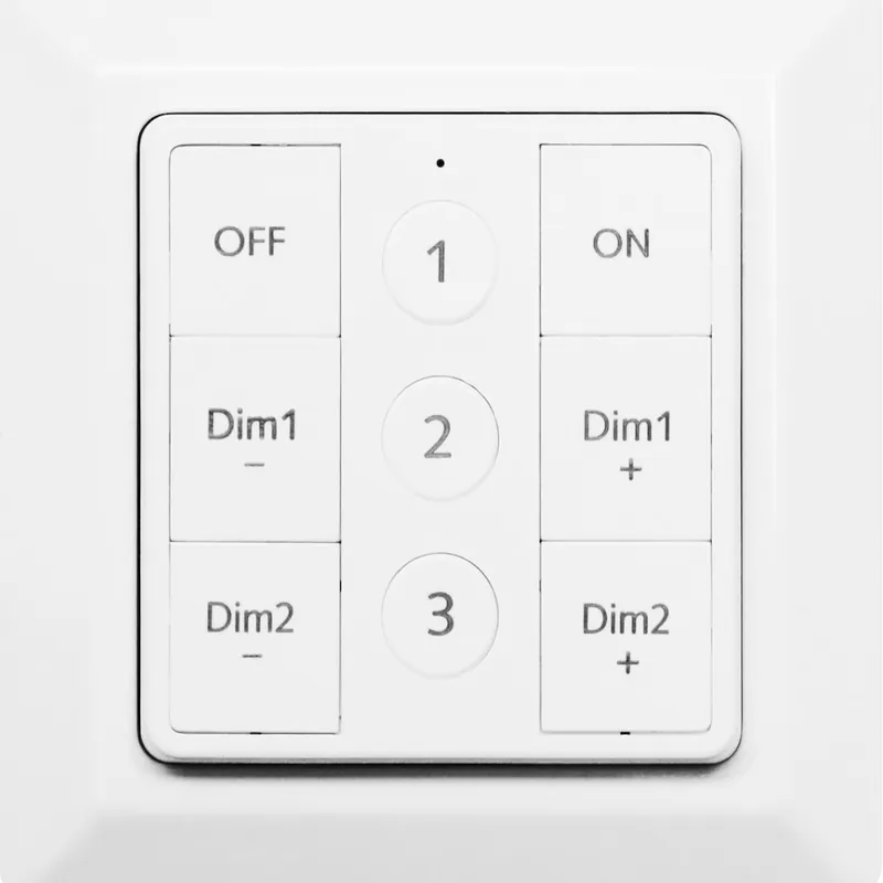 Smart Home Rf Fjärrkontroll, På/Av/Dim, 2-Kanal, Malmbergs 9917070 Beställ idag