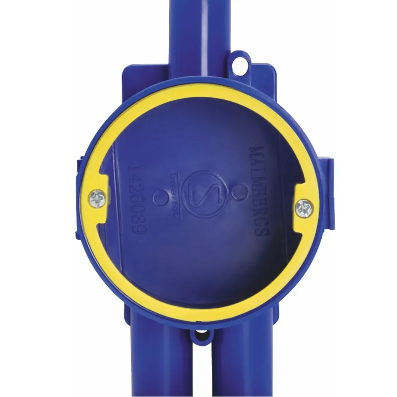 Apparatdosa 26 mm Justerbar Fästring Gul, Malmbergs 1426089 Sista chansen