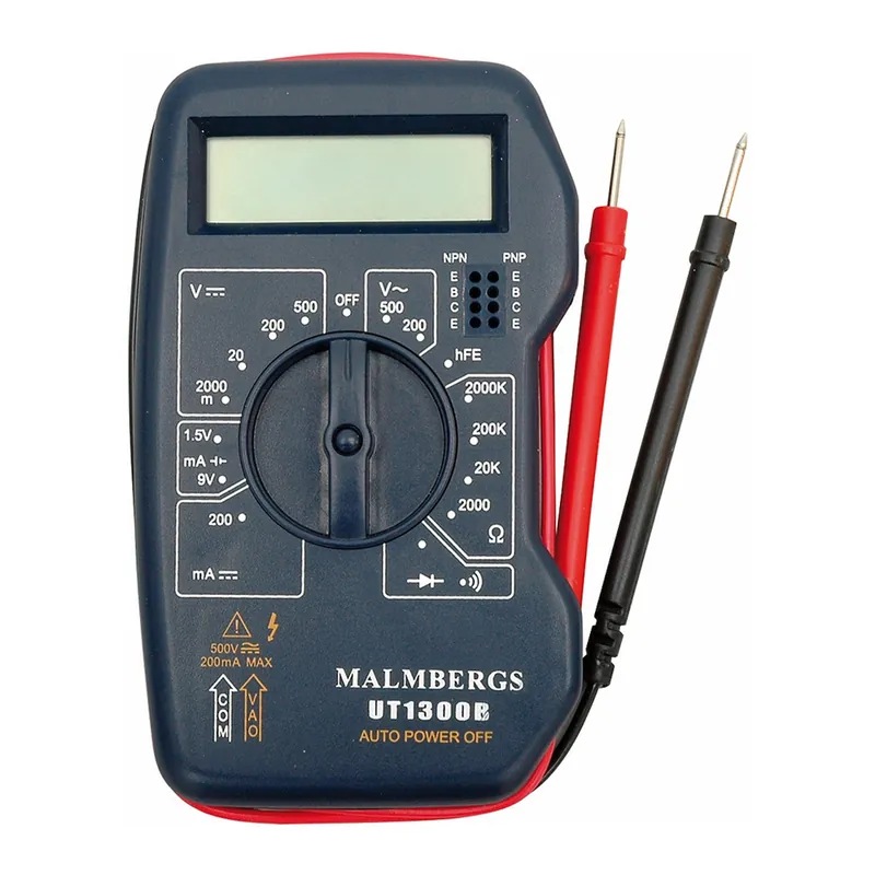 Lågt pris Digital Multimeter 250V, Malmbergs 4203101