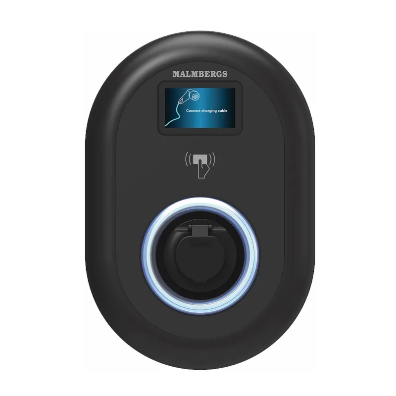 Laddstation EVC04 22KW/32A 3-Fas med Uttag, Malmbergs 2480453 Premium
