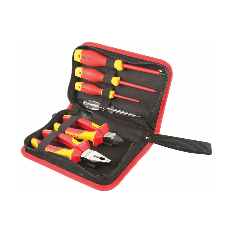 Skruvmejsel Och Tångset, 5 Delar Isolerade 1000V, Malmbergs 9816539 Premium