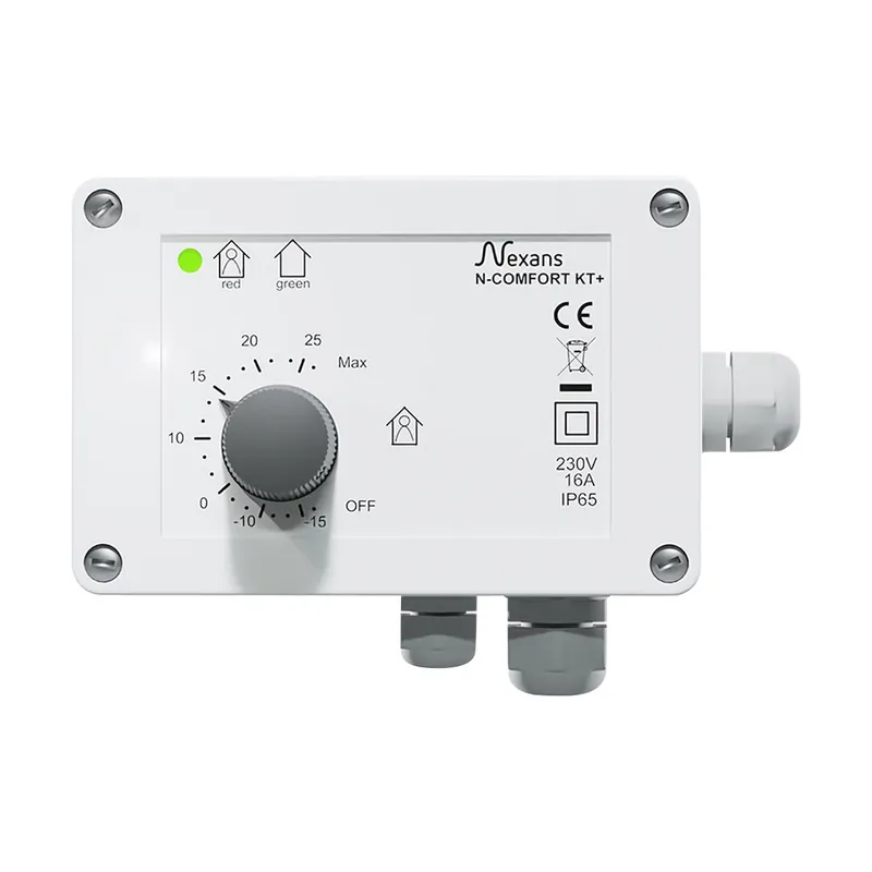 Premium Utomhustermometer, Analog, N-Comfort KT+, IP65, Malmbergs 8580642