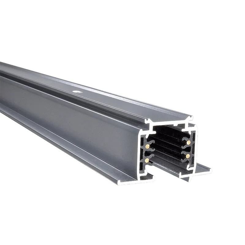 Populär Skena 3 Fas Infälld, 1m, Silver, Malmbergs 7420240