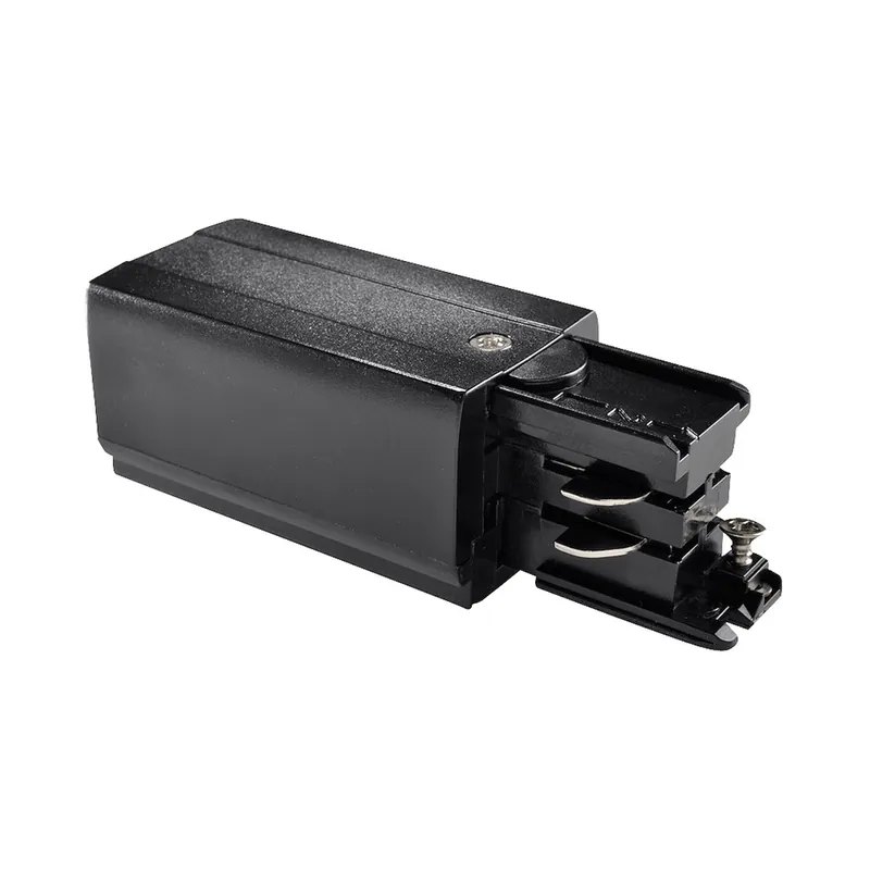 risnedsättning Anslutning Vänster För 3-Fas Skena, Svart, Powergear 7420250