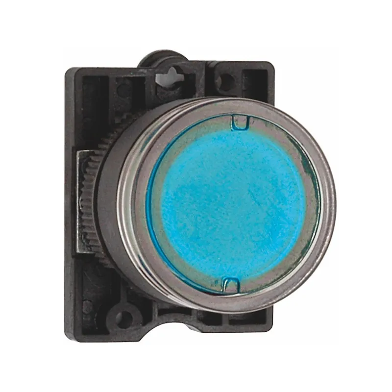 Lamptryckknapp, KB2, IP40, Blå, Malmbergs 3772169 Lågt pris