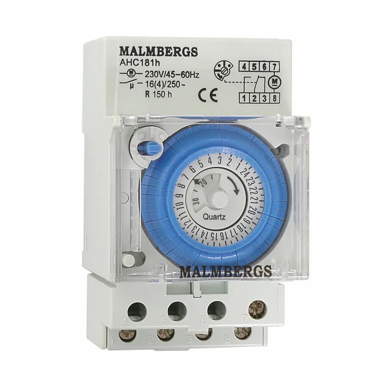 Elektromekaniskt Kopplingsur, Dygn, Malmbergs 1339605 Erbjudande
