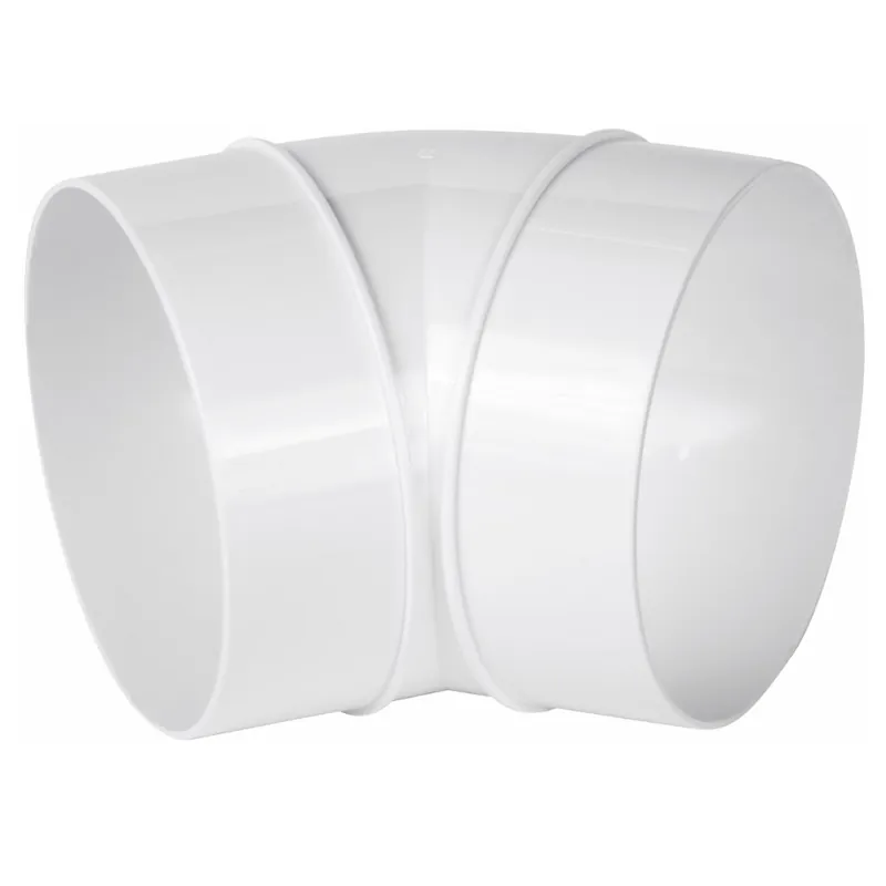 Populärt val Rörböjar, Vinkel 45°, 100mm, Malmbergs 9993038