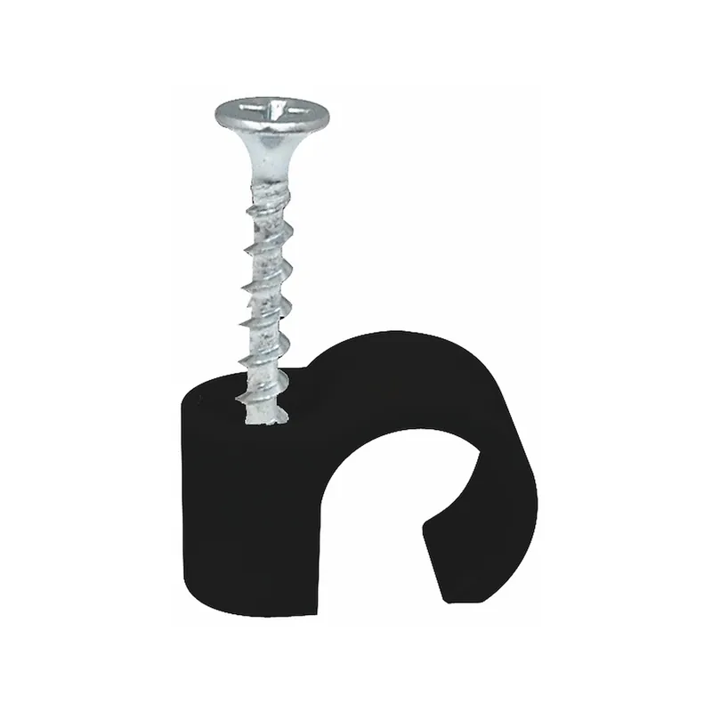 Skruvclips, Ø22-26mm, 3,9x41mm, Svart, 50st, Malmbergs 1504147 Handla nu