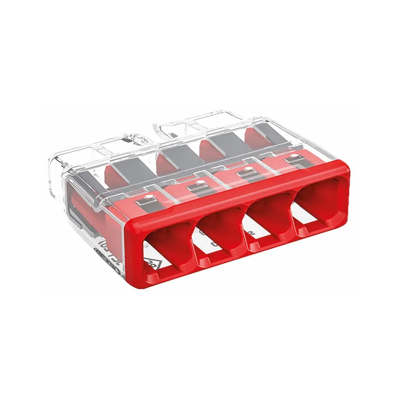 Billig Kopplingsklämma Wago 2773, 4-Pol, 4mm², 80st, Malmbergs 1441077