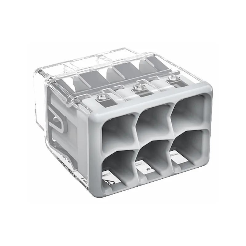 Begränsad tid Kopplingsklämma Wago 2773, 6-Pol, 4mm², 50st, Malmbergs 1441079