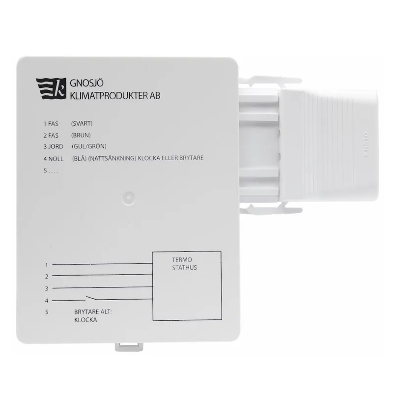 Kopplingsbox För Oljefylld Radiator, 400V, Malmbergs 9985001 Expressleverans