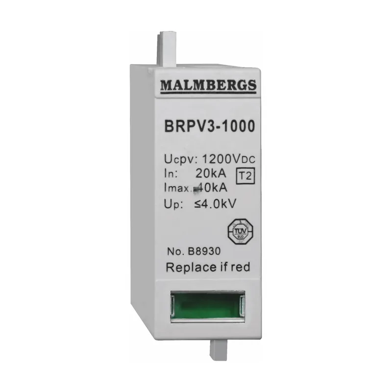 Begränsat antal Utbytespatron Till Överspänningsskydd, 1000 (DC), Malmbergs 5271298