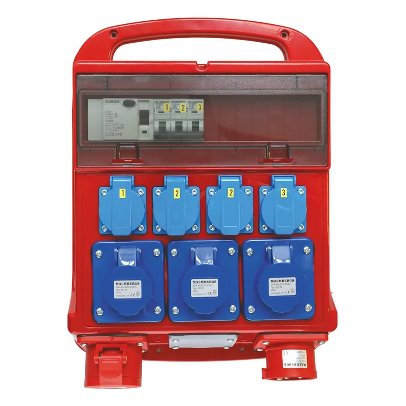 Fördelningscentral 16A, IP44 (41-1+3x216-6), Malmbergs 1990160 Handla nu