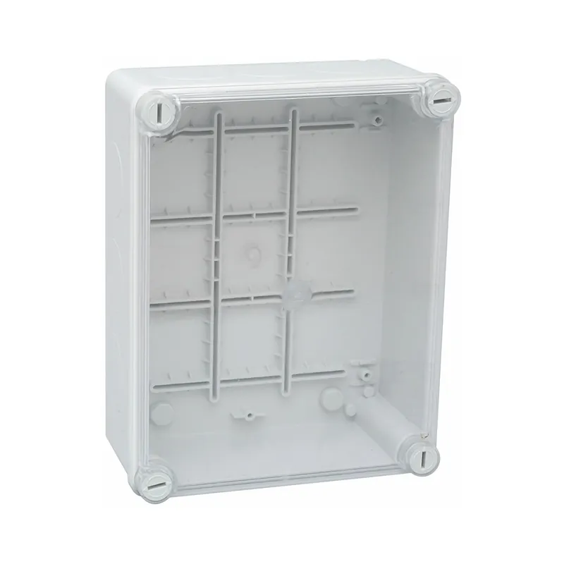 Nyhet Plastkapsling, 220x170x80mm, IP55, Transparent Lock, Malmbergs 2598533