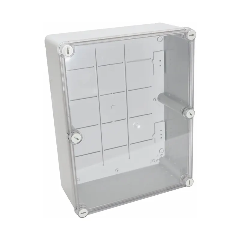 Fri frakt Plastkapsling, 310x240x110mm, IP55, Transparent Lock, Malmbergs 2598534