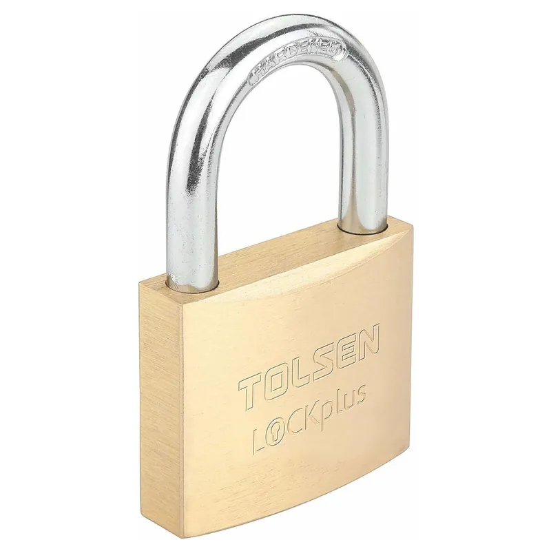 Hänglås, Ø 4,8mm, Mässing, TOLSEN 9816591 Kundfavorit