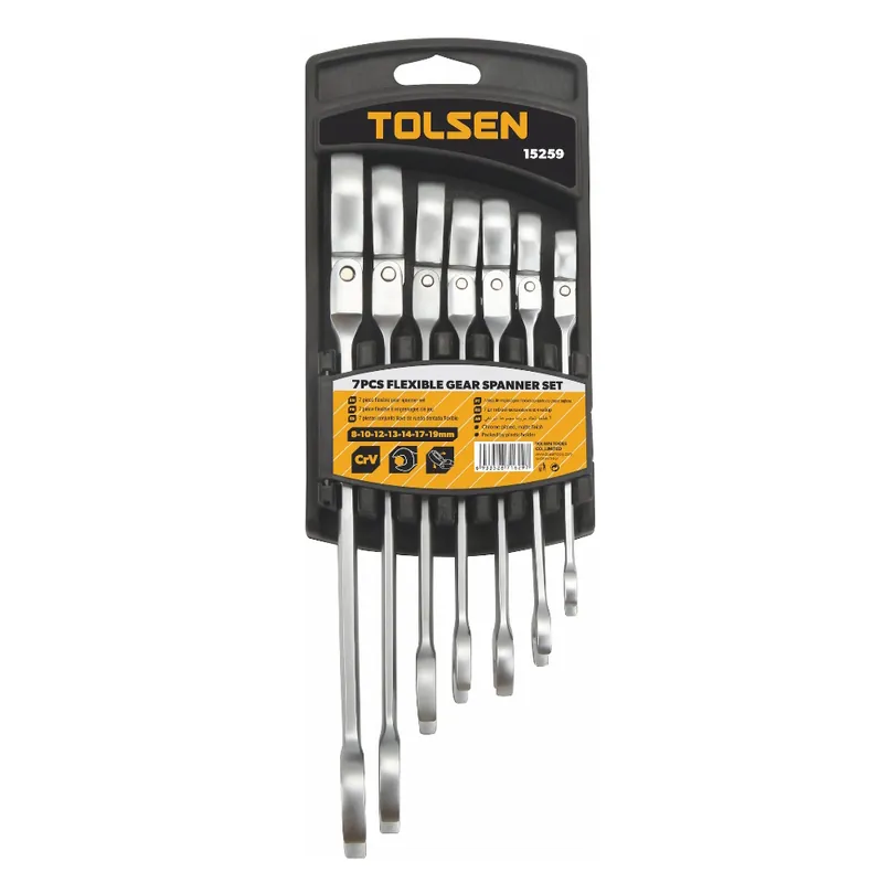 Spärrnyckelsats, 7 Delar, TOLSEN 9816595 Begränsad tid