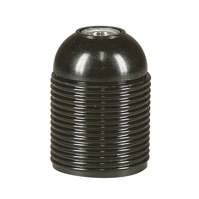 Erbjudande Lamphållare, Ojordad, Gängad, E27, Svart, Malmbergs 99008768