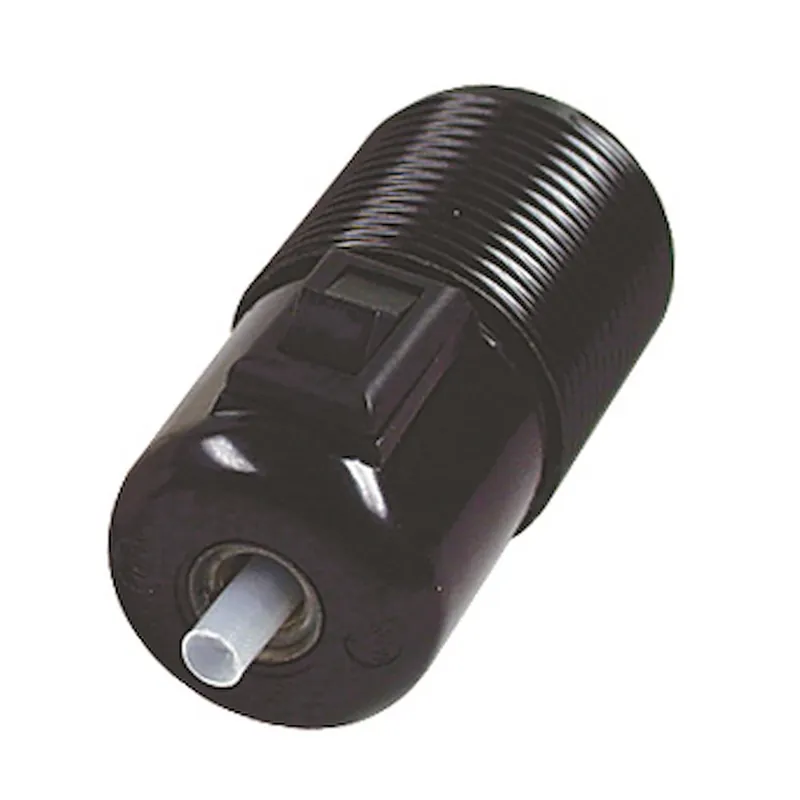 Lamphållare, Med Strömbrytare, Ojordad, E27, Svart, Malmbergs 99008818 Endast denna vecka