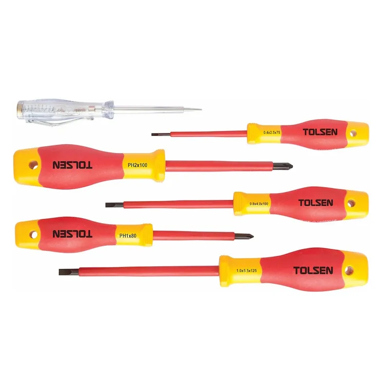 Kundfavorit Skruvmejselset – Isolerade 1000V, TOLSEN 9816554