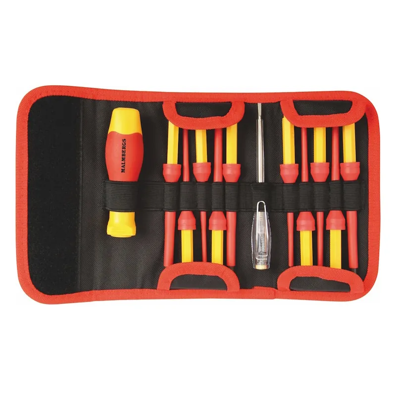 Expressleverans Skruvmejselset VDE Isolerade, 1000V, Malmbergs 9916078