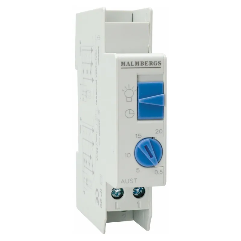 Trappautomat Elektronisk 0,5-20min, 50Hz, 230V, 2W, 16A, Malmbergs 1340000 Populärt val