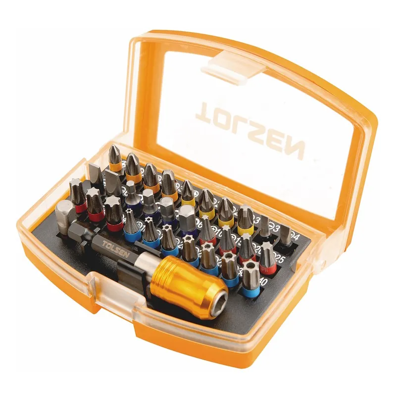 Bits-Sats, 32 Delar, TOLSEN 9816673 Rabatt