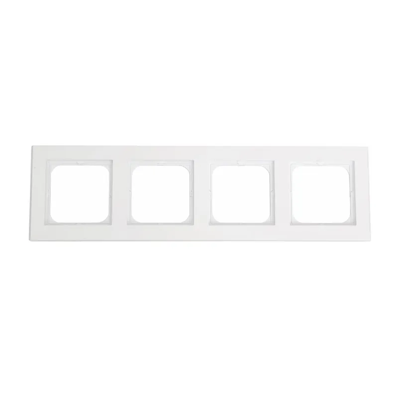 Kombinationsram Optima, 4-Fack, 297x84mm, Signalvit, Malmbergs 1894427 risnedsättning