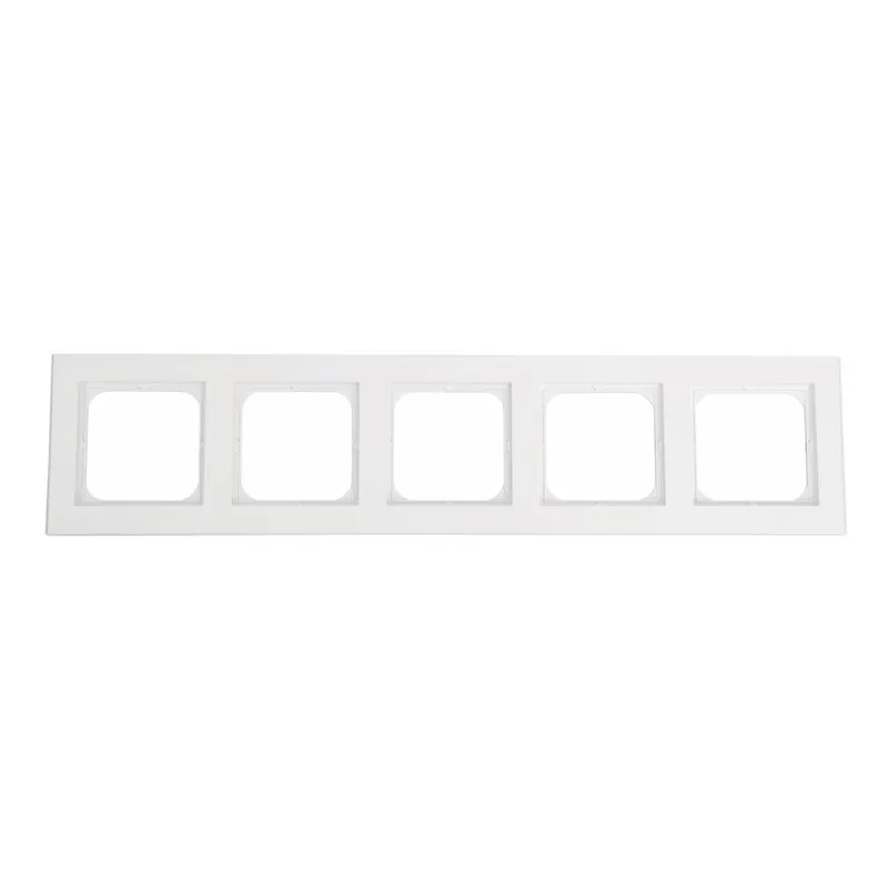 Kombinationsram Optima, 5-Fack, 368x84mm, Signalvit, Malmbergs 1894428 Handla nu